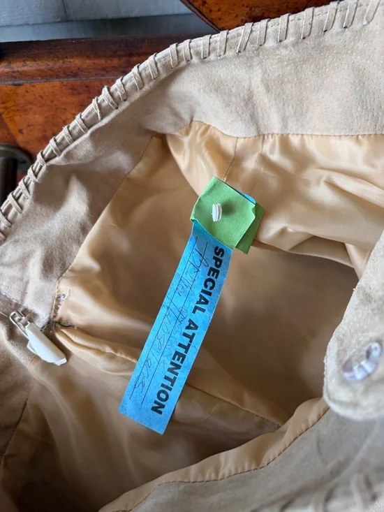 Vintage Suede Lace-Up Bootcut Festival Pants - Picture 11 of 12